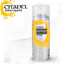 Munitorum Varnish 400 ML (Warhammer Nieuw)  LET OP! Alleen afhalen