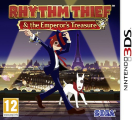 Rhythm thief and the emperor's treasure (Nintendo 3DS tweedehands game)