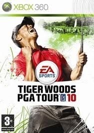 Tiger Woods PGA Tour 10 zonder boekje (xbox 360 used game)