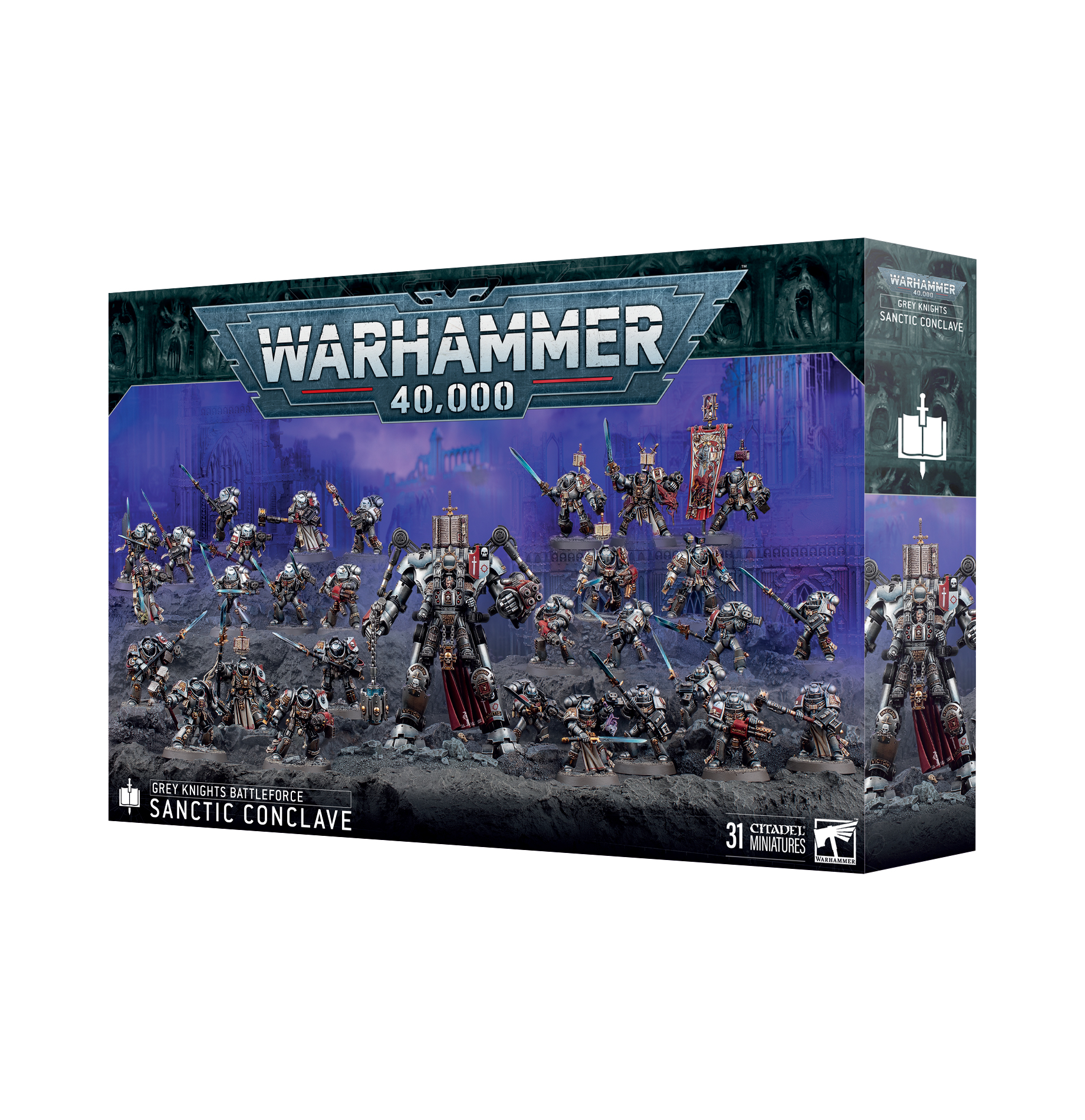 Grey Knights Sanctic Conclave Battleforce (Warhammer 40.000 nieuw)