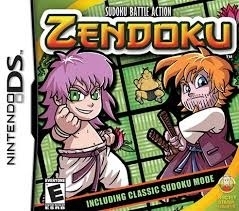 Zendoku Sudoku Battle action (Nintendo DS used game)