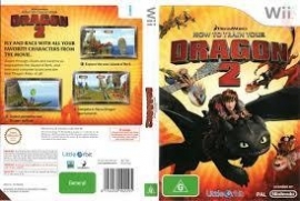 How to Train your Dragon 2 zonder boekje (Nintendo wii tweedehands game)