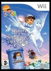 Dora redt de sneeuwprinses zonder boekje (Nintendo Wii used game)