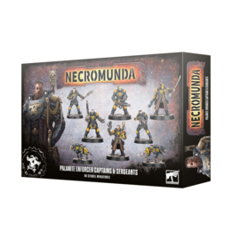 Necromunda Palanite Enforcer Captains and Sergeants (Warhammer nieuw)