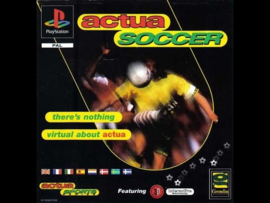 Actua Soccer zonder cover (PS1 tweedehands game)
