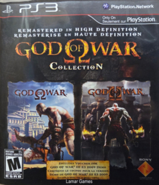 God of war collection zonder boekje (ps3 tweedehands game)