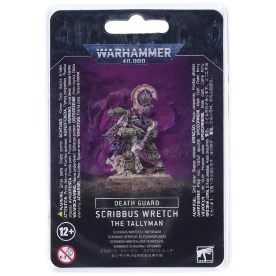 Death Guard Scribbus Wretch the Tallyman (Warhammer 40.000 nieuw)