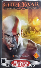 God of War Chains of Olympus Platinum (psp used game)