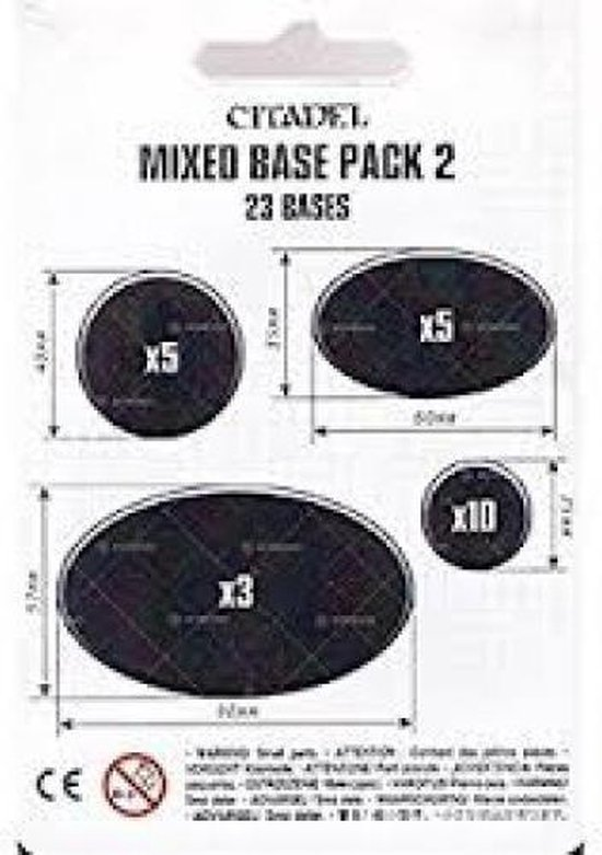 Mixed Base Pack 2 (Warhammer 40.000 nieuw)