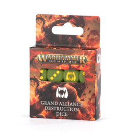 Grand Alliance Destruction Dice 2024 edition (Warhammer Age of Sigmar nieuw)