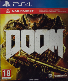 Doom UAC-Pakket editie (ps4 tweedehands game)