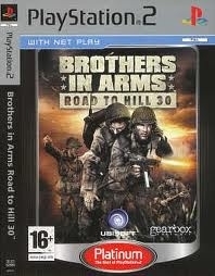 Brothers in Arms Road to Hill 30 platinum zonder boekje (ps2 used game)