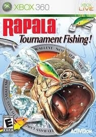 Rapala Tournament Fishing (xbox 360 used game)