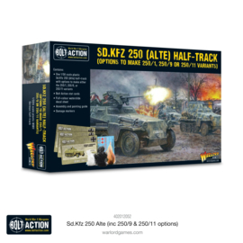 SD.KFZ 250 (ALTE) HALF-TRACK 1-9-11 (bolt action nieuw)