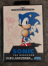 Sonic the Hedgehog (Sega Megadrive tweedehands game)