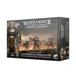 Legiones Astartes Cataphractii Terminators with combi-bolters and power fists(Warhammer nieuw)