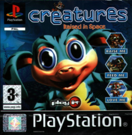 Creatures Raised in Space zonder boekje  (PS1 tweedehands game)