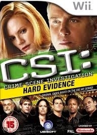 CSI Hard Evidence (wii used game)