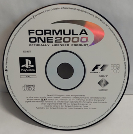 Formula One 2000 game only (ps1 tweedehands game)