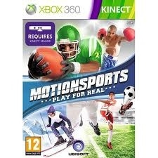 Motionsports Play for Real beschadigde cover (xbox 360 used game)