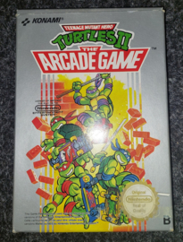 Turtles II the arcade game (NES tweedehands game)