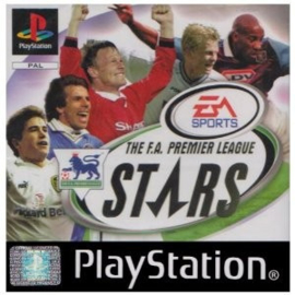 The F.A. Premier League Stars zonder cover (PS1 tweedehands game)