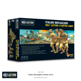 Italian Bersaglieri starter army (Bolt action nieuw)