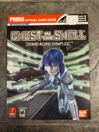 Ghost in a shell official game guide (tweedehands guide)