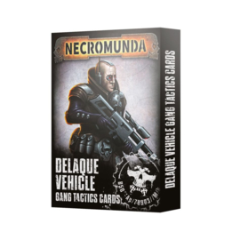 Necromunda Delaque  Vehicle Gang Tactics Cards (Warhammer nieuw)