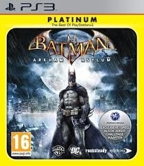 Batman Arkham Asylum platinum (ps3 used game)
