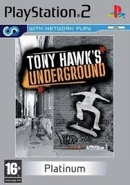 Tony Hawk's Underground platinum (ps2 used game)