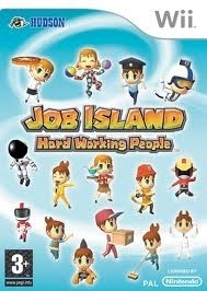 Job Island Hard Working People (Wii tweedehands )