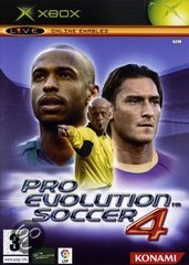 Pro Evolution Soccer 4 zonder boekje (XBOX tweedehands game)