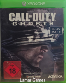 Call of Duty Ghosts Duits hoesje (xbox One tweedehands game)