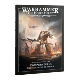 Journal Tactica Prospero burns - Judgement of Valdor (warhammer nieuw)