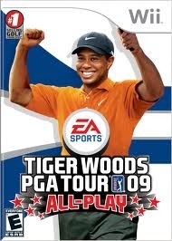 Tiger Woods PGA Tour 09 (wii used game)
