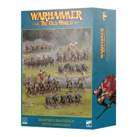 Beastmen Brayherds Battle March Army (warhammer nieuw)