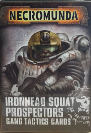 Ironhead squat prospectors Tactics Cards (Warhammer nieuw)