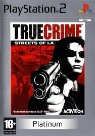 True Crime streets of LA platinum (ps2 used game)