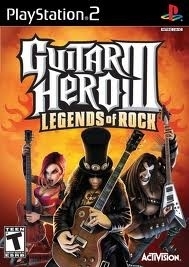 Guitar Hero III Legends of Rock zonder boekje (ps2 used game)