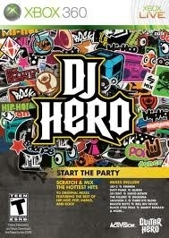 DJ Hero (software only Xbox 360 used game)