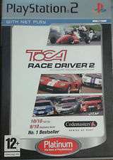 Toca Race Driver 2 platinum (ps2 used game)