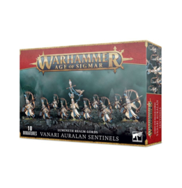 Lumineth Realm-Lords Vanari Auralan Sentinels new box art (Warhammer Age of Sigmar nieuw)