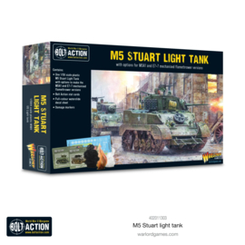 M5 Stuart light tank (Bolt action nieuw)