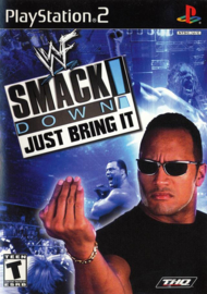 Smackdown Just Bring It zonder boekje (ps2 tweedehands game)