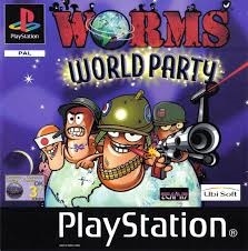 Worms World Party (PS1 tweedehands game)