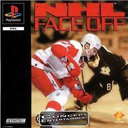 NHL Face Off  mist cover (PS1 tweedehands game)