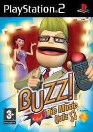 Buzz the Music Quiz (ps2 tweedehands game)