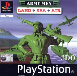 Army Men Land, Sea, Air zonder boekje (PS1 tweedehands game)
