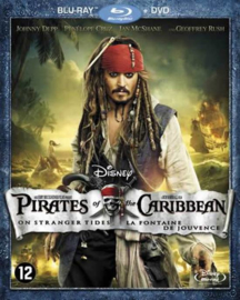 Pirates of the Caribbean On Stranger Tides Blu-ray + DVD (Blu-ray tweedehands film)